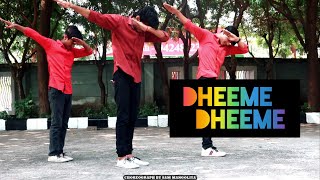 Dheeme Dheeme Dance Video | Sam Dance Choreography | Tony Kakkar | Sam Mangoliya |Tiktok Viral Video Resimi