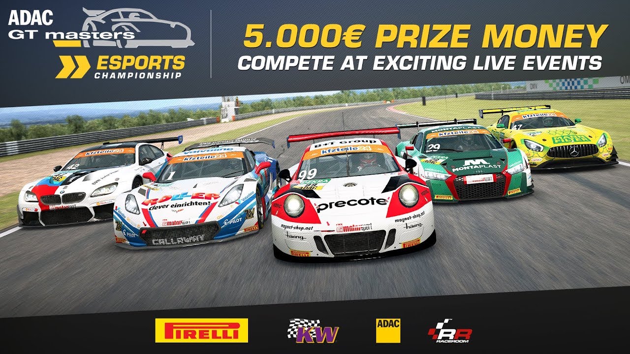 Die neue ADAC GT Masters Esports Championship-Saison beginnt