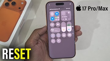 How To Reset Control Center on iPhone 17 Pro/Max