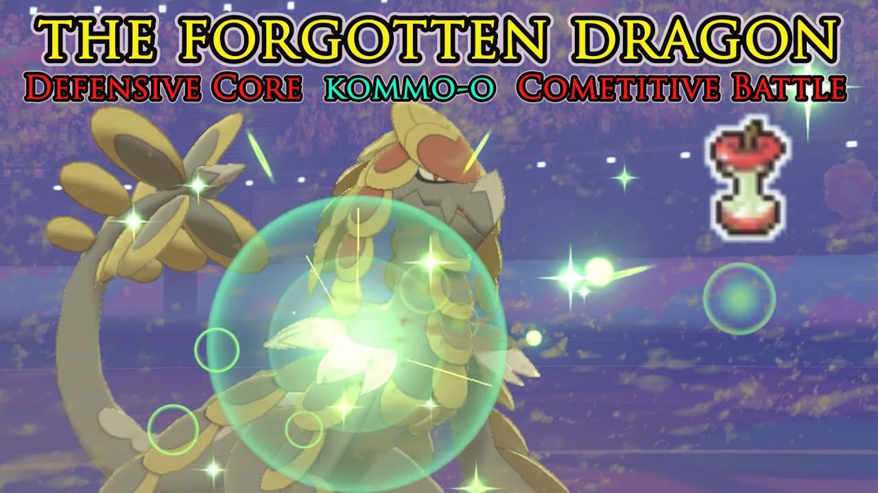 Pokemon Non-MetaGame : Dragon with Scale and Excellent Defence Kommo-o
