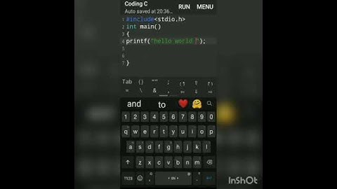 program to print hello world #coding #c #programming