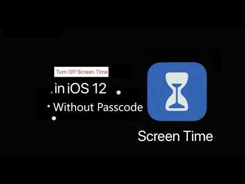 How to Turn off Screen Time | Reset Screen Time | Change Screen Time without passcode
