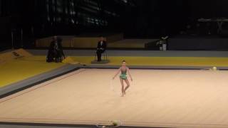 Alica Peresunchak (Germany). Hoop. Deriugina Cup 2017