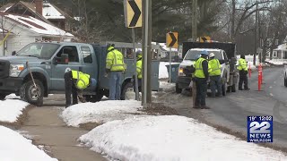 Crews working to restore water main break on Page Boulevard in Springfield