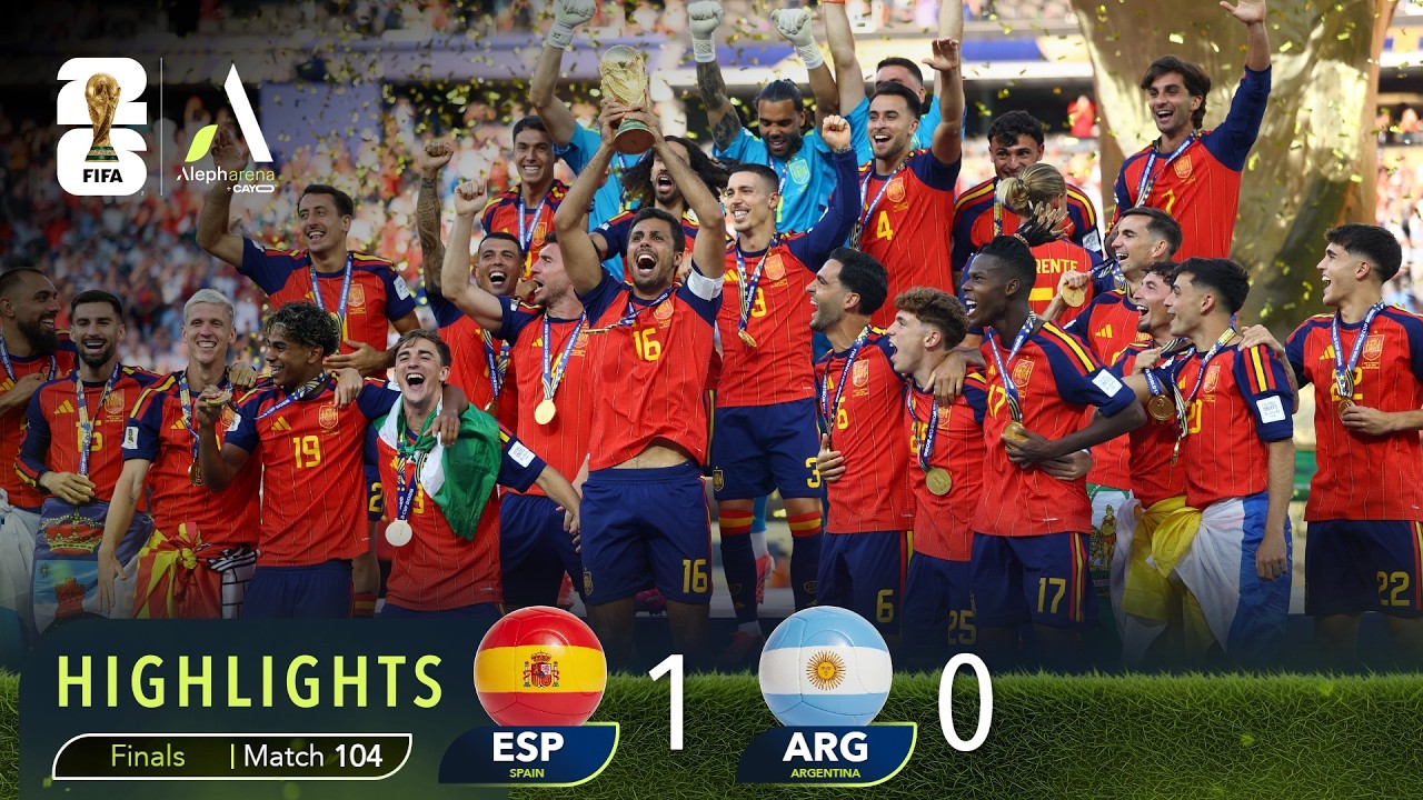 SPAIN 1 – 0 ARGENTINA | HIGHLIGHTS FIFA WORLD CUP 2026™