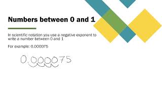 4-9: Scientific Notation (video lesson)