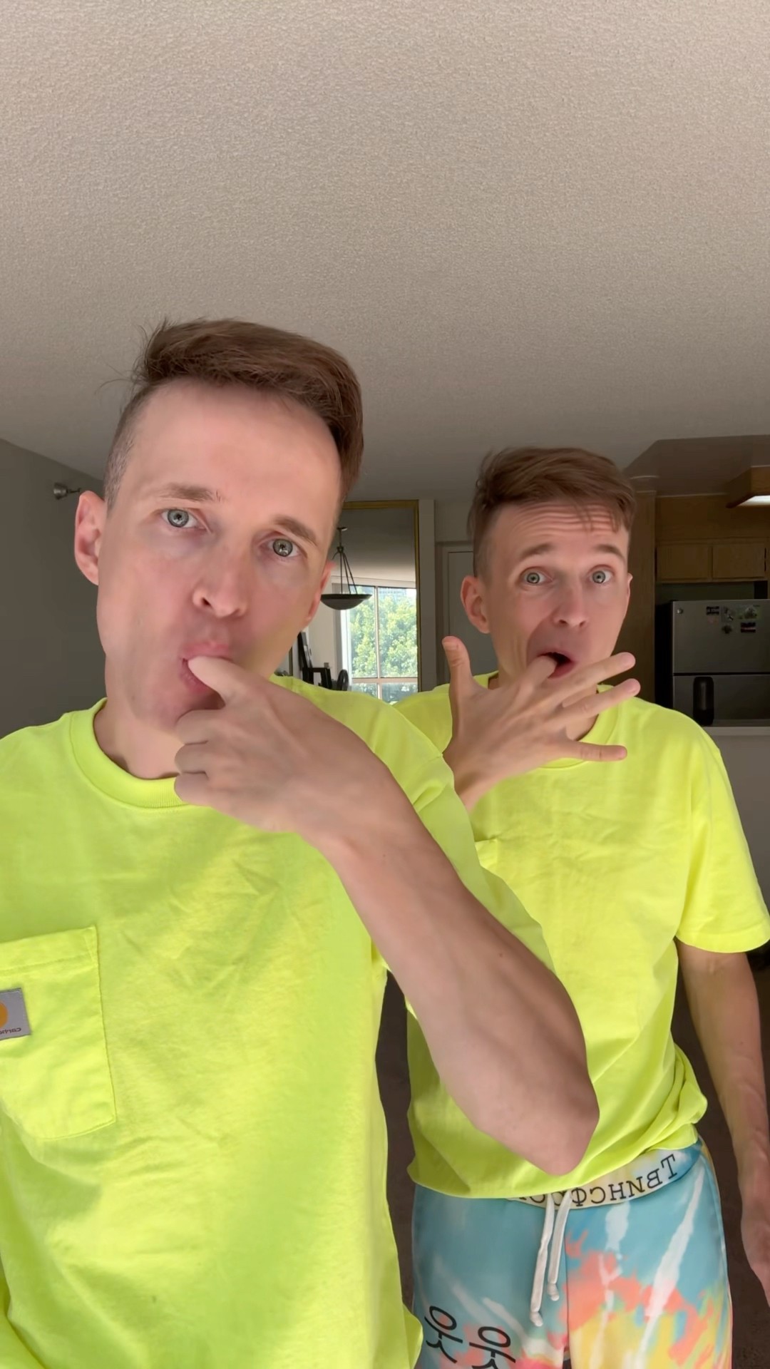Eating Our Own Fingers ?? #shorts