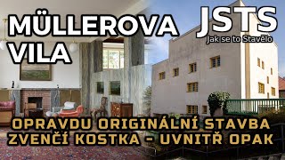 🎧 Jak se to Stavělo: Müllerova vila – Za strohou fasádou ohromující vnitřní svět