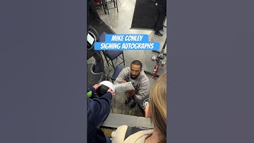 I Met Mike Conley #nbabasketball #minnesotatimberwolves