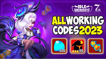 NEWEST⚠️ IDLE HEROES CODES 2023 - IDLE HEROES REDEEM CODES 2023 - CODE IDLE HEROES
