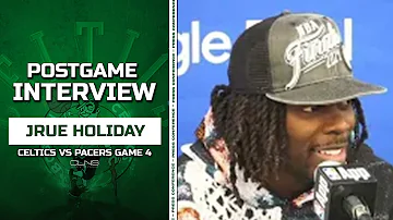 Jrue Holiday: Jaylen Brown SHOULD BE First Team All NBA | Postgame Interview