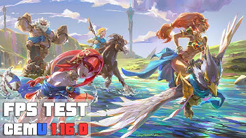 Cemu 1.16.0 WIP 1 (Patreon) || The Legend of Zelda: Breath of the Wild