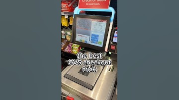 the BEST CVS checkout trick 🫢
