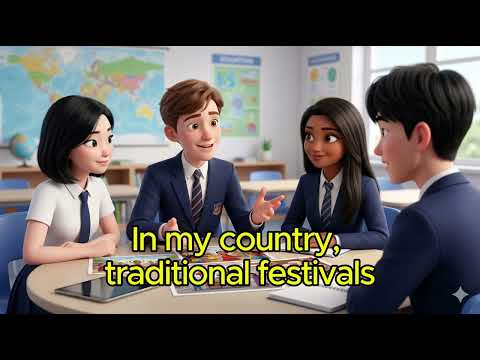 [Day100English] Day5.  Introducing My Country. #day100english #AI영어회화 #생성형AI #소셜임팩트 #socialimpact