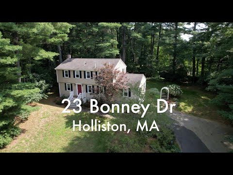 23 Bonney Dr, Holliston, MA home video tour