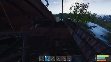 Rust The quickest way to get down off dome 👏👏👏