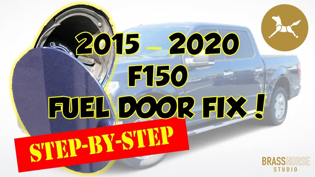 2015 - 2020 Ford F150 Loose Fuel Door Repair STEP-BY-STEP - YouTube