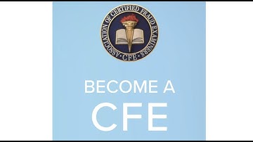 Pass the CFE Exam within 4 Weeks - Online CFE Exam Review Course