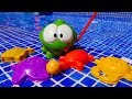 Om Nom. Toy's adventures - Funny video for kids.