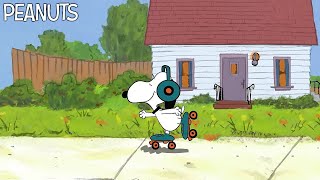 Snoopy Goes Skating & More | Peanuts Charlie Brown Webseries