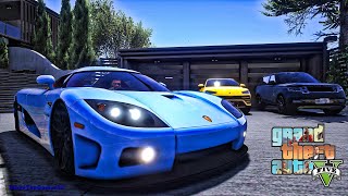 Millionaire's Mansion in GTA 5|  Let's Go to Work| GTA 5 Mods| 4K