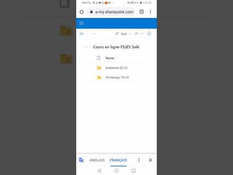 طلبة 5 كيفية تحميل اول درس عن بعد من موقع كلية سلا