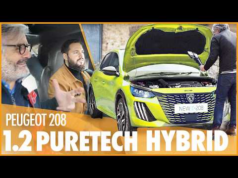 1000km en PEUGEOT 208 HYBRIDE 👍👎 1.2 PureTech fiable ? Vrai Hybride ou Simple 48V ?!