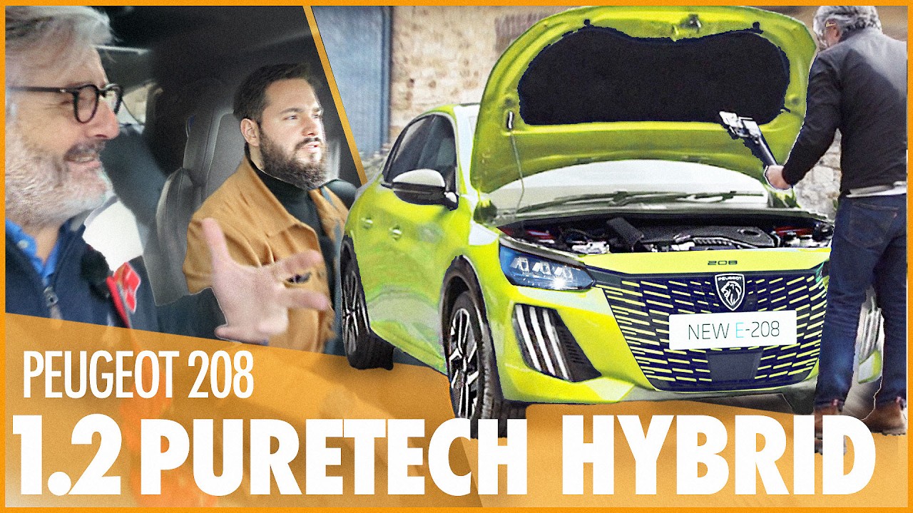 1000km en PEUGEOT 208 HYBRIDE ?? 1.2 PureTech fiable ? Vrai Hybride ou Simple 48V ?!