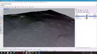 Rebuilding a terrain surface from profiles in Rhino (Grasshopper)