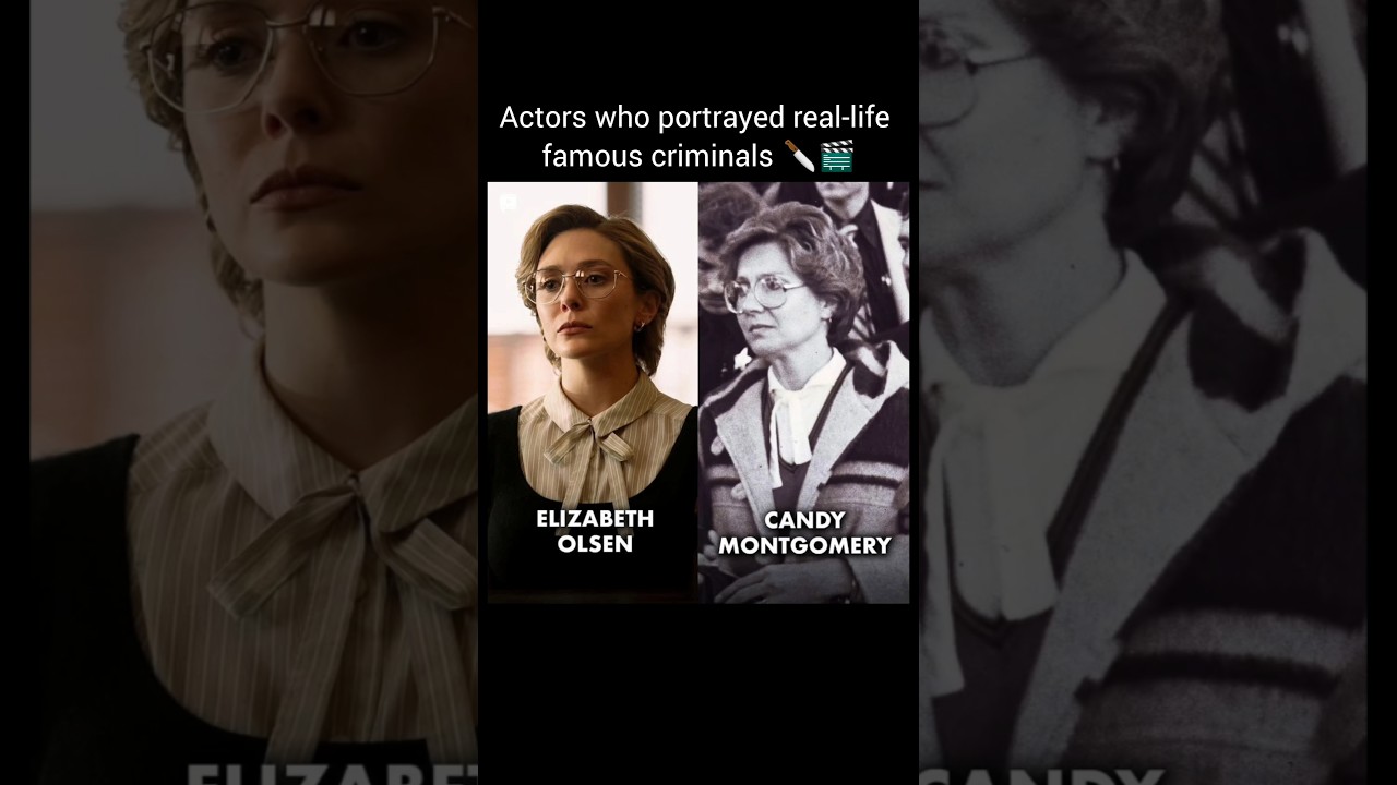 Actors who portrayed real-life famous criminals 🔪🎬