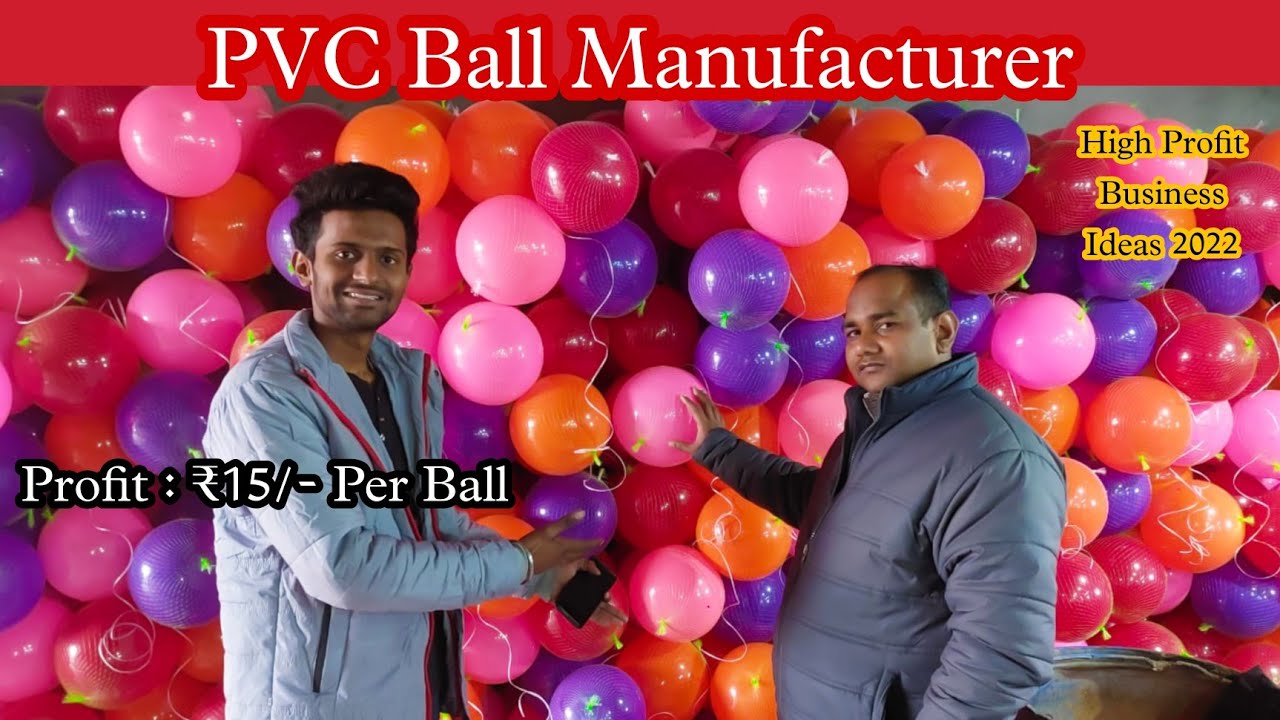 PVC Ball Machine 🔥 New Business Ideas Mukesh Panchal YouTube