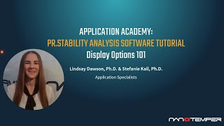 Prometheus Application Academy | PR.Stability Analysis software Display 101 tutorial