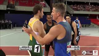 Mens 400m - Semi Final 1 - Australian Athletics Championships 2018