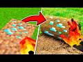 A CADA CORAÇÃO o MINECRAFT fica MAIS REALISTA!