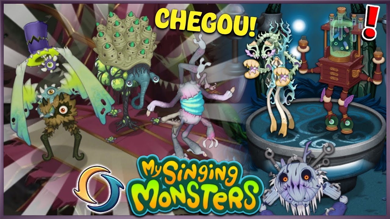 CHEGOU A ILHA PAR-ANORMAL MENOR E ELA É BIZARRA! NOVOS ÉPICOS E MONSTROS! | My Singing Monsters