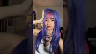 💗💜 Periwinkle, Girls Night, Purple AF &amp; Frosé 😱@we11thy This conbo is to dye for! 🤗 #hair #video