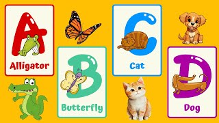 Explore the Amazing Alphabet Animals! | Fun Learning Video for Kids | ABCs with Animals #learning