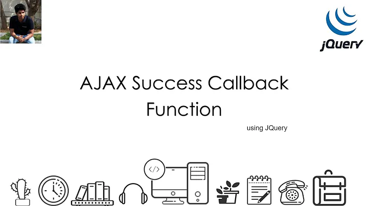Ajax success callback function in JQuery | Dharanz | English