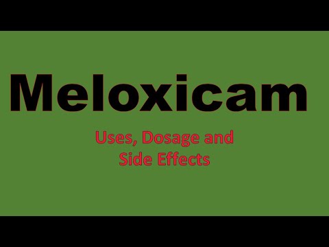 Video: Meloxicam - Instructions For Use, Indications, Doses, Reviews