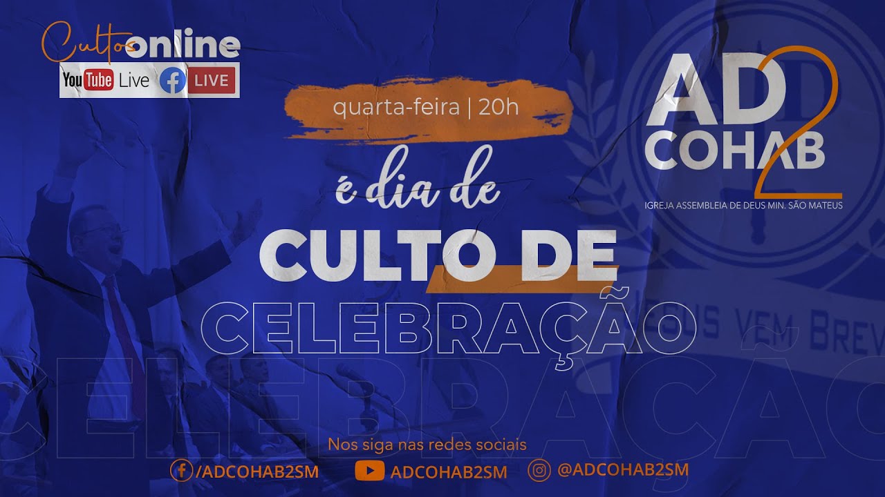 AD CATEDRAL SÃO MATEUS | CONG. COHAB 2 | CULTO DE CELEBRAÇÃO PARTE 3 | 25/02/2026