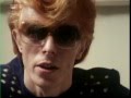 David Bowie on BBC documentary The 70's 16.04.12.