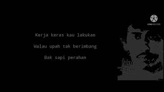 Iwan fals-Kuli jalanan(Lyric)