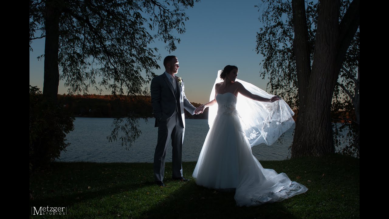 Autumn Wedding At Church Landing Mills Falls In Meredith Nh
