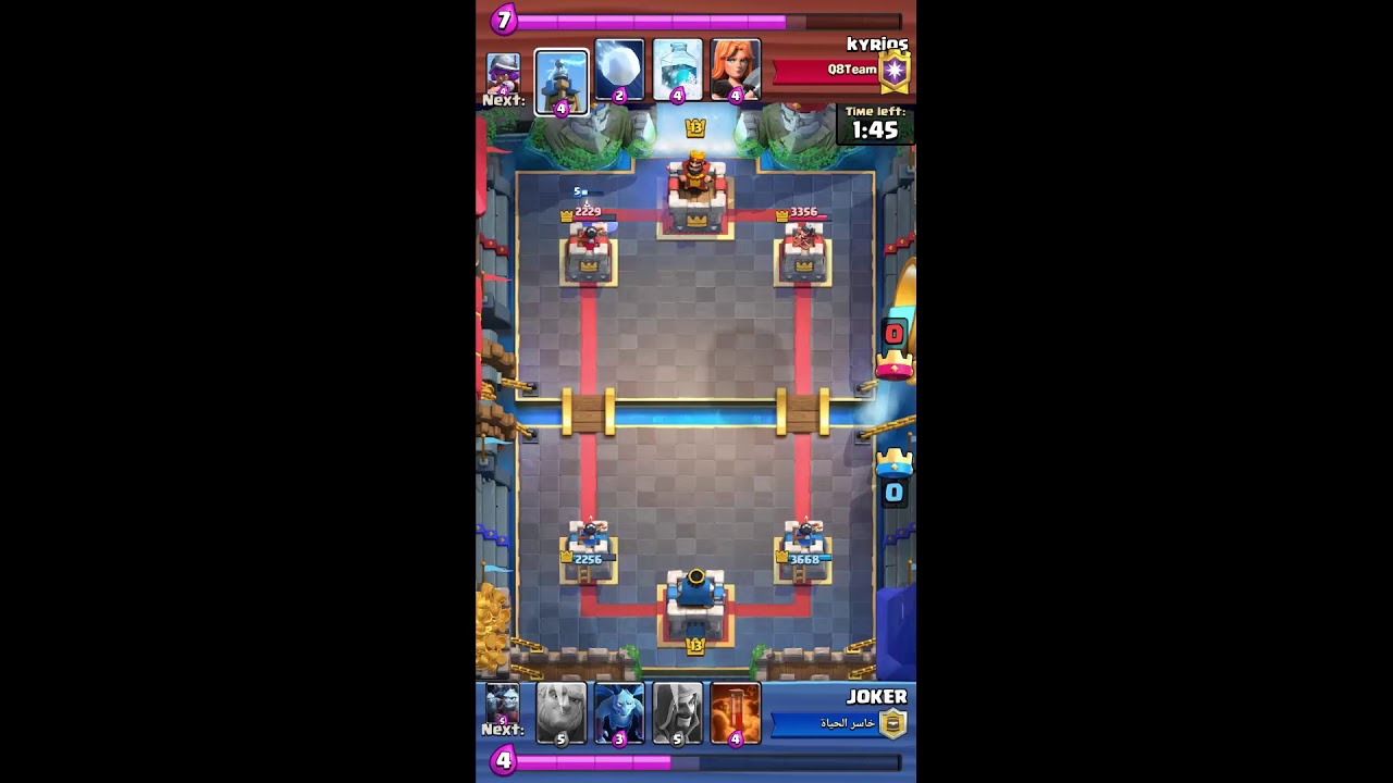 Clash Royale Battle / JOKER - kyrios [05.07.2018][Top 