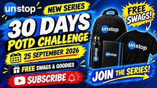 Information 🔥 Unstop POTD Solution | 25 September 2026 | 30 Days POTD Challenge Guide