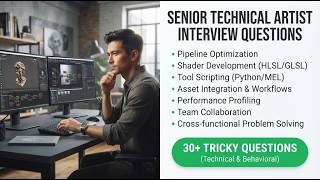 Senior Technical Artist Interview Questions: Master Real-Time Pipeline Tests and Advanced Tech Art