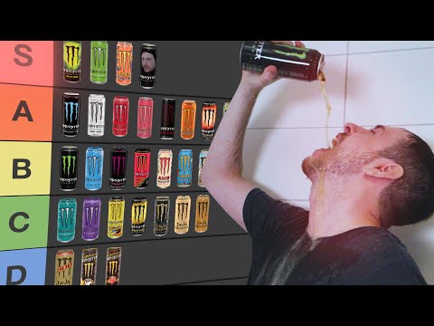 The Only Monster Energy Drink Tier List You'll Need