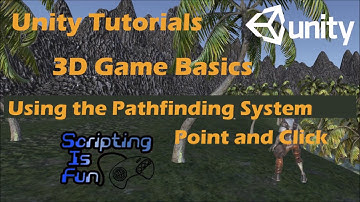 Unity 3D Game Basics - Pathfinding Point and Click System