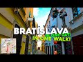 Bratislava! Discover the capital of Slovakia in one day, in one walk! Narrated walking tour.
