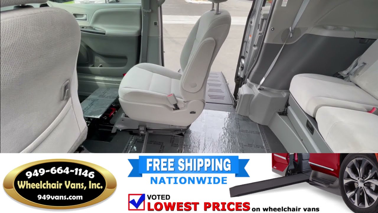 Demo BraunAbility B and D Transfer Seat Demo in 2017 Toyota Sienna